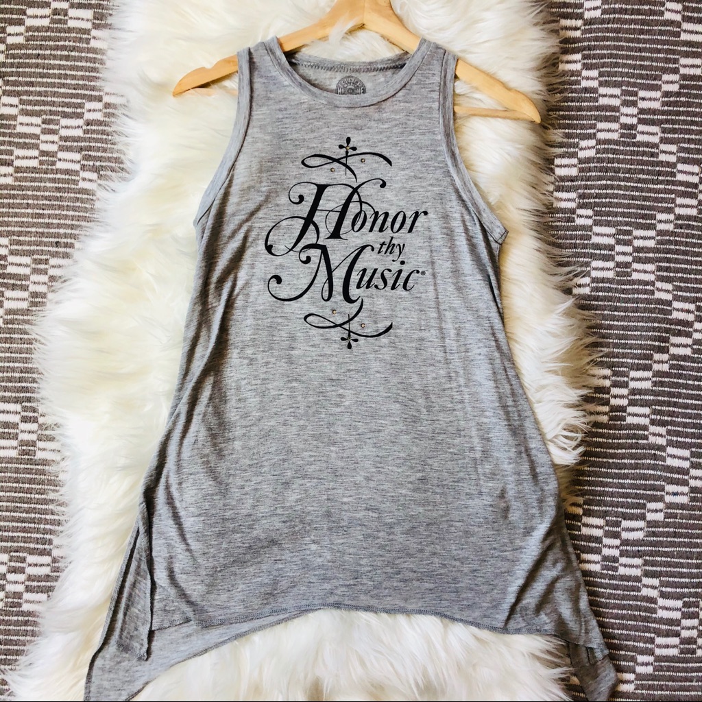 Country Music Hall Of Fame Asymmetrical Tank M